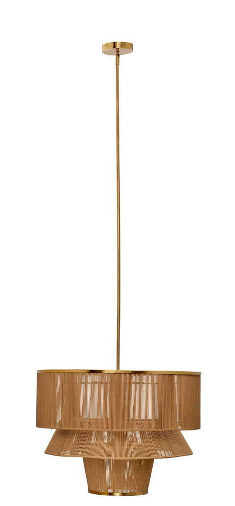 Accent Tiered Handcrafted Coastal Chandelier Ceiling Light