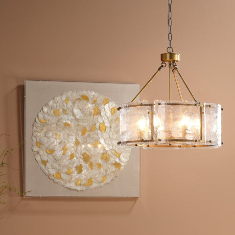 Ambient Modern Drum Chandelier Ceiling Light