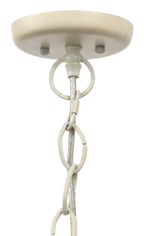 Gulf Accent Coastal Bohemian Pendant Light with Beads