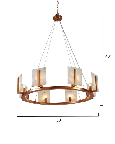 Accent Modern Round Chandelier Ceiling Light