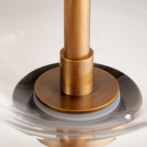 Helium Accent Modern Round Pendant Light