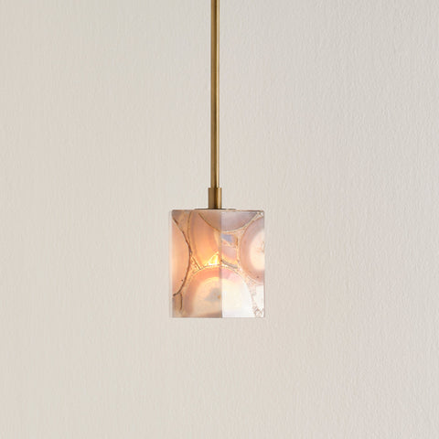 Accent Modern Square Handcrafted Pendant Light