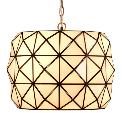 Ambient Handcrafted Drum Pendant Light for Contemporary Spaces