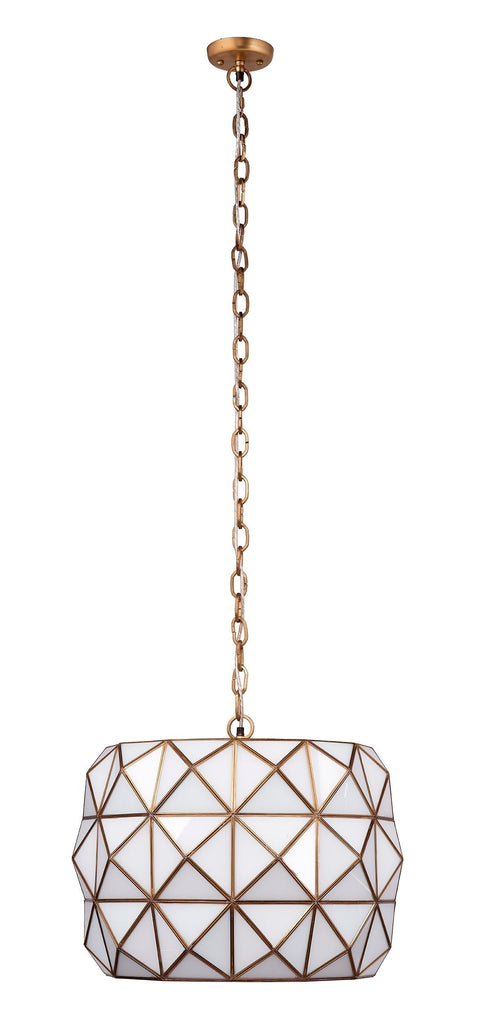 Ambient Handcrafted Drum Pendant Light for Contemporary Spaces