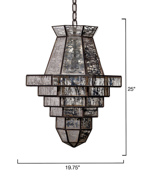 Imperial Ambient Art Deco Tiered Pendant Light