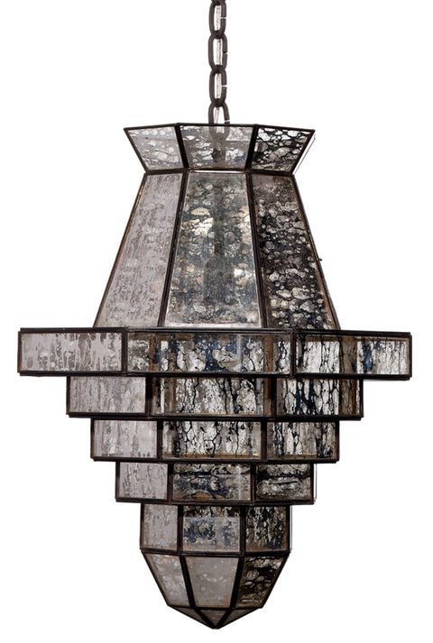 Imperial Ambient Art Deco Handcrafted Pendant Light
