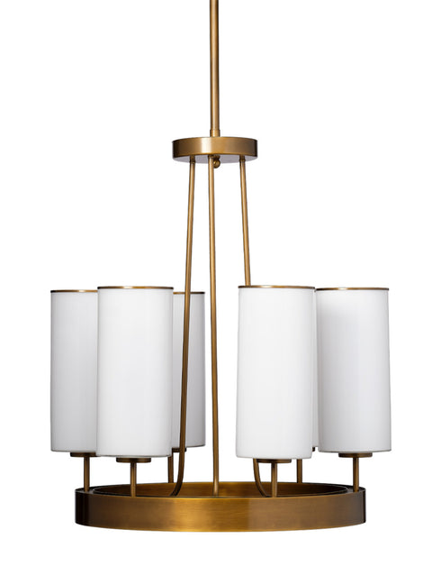 Kingdom Ambient Modern Art Glass Multi-head Chandelier