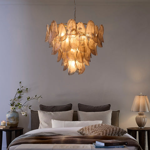 Magnolia Elegant Tiered Chandelier Ceiling Light
