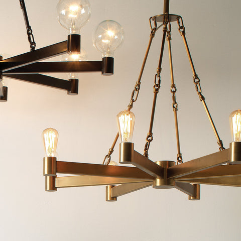Manchester Modern Candelabra Chandelier Ceiling Light