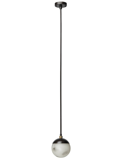 Metro Mid Century Urban Accent Round Pendant Light