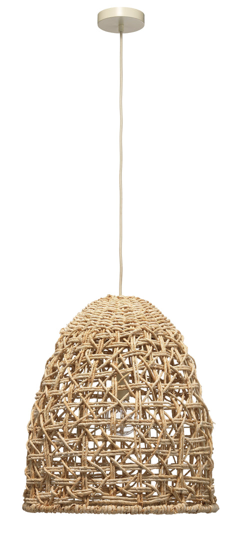 Accent Coastal Handcrafted Bell Pendant Light