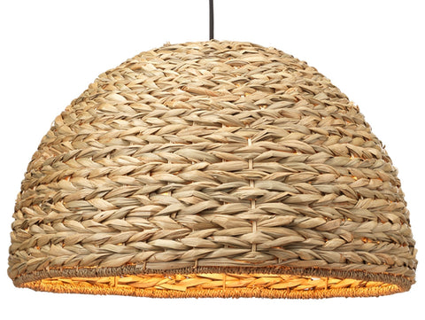 Shoreline Coastal Ambient Pendant Light Handcrafted Bowl Design