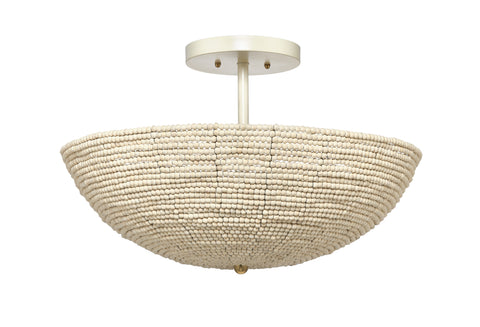 Tsunami Bohemian Semi Flush Mount Ceiling Light