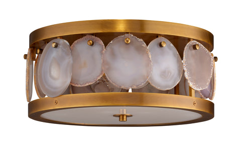 Upsala Agate Modern Flush Mount Ceiling Light