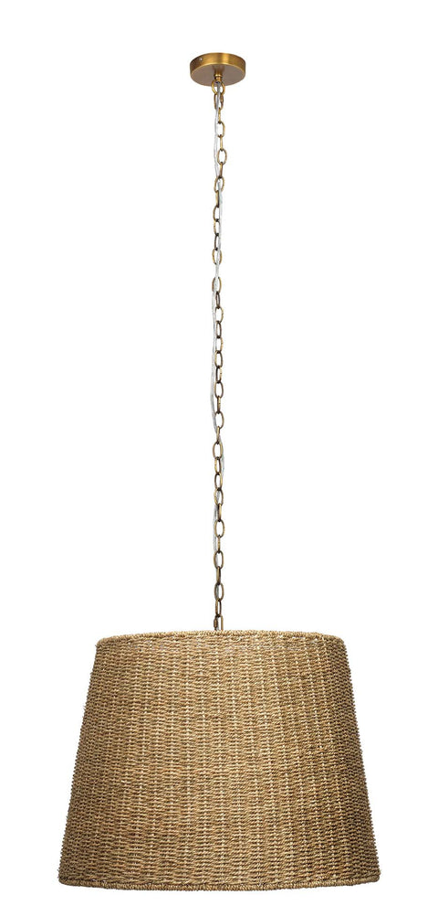 Willow Ambient Organic Drum Chandelier Ceiling Light