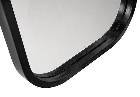 Noir Contemporary Handcrafted Iron Framed Full Length Floor Mirror - 25 W x 2.5 D x 50 H