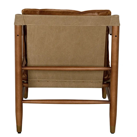 Artful Traditionalist Mid Century Club Armchair with Fixed Arms