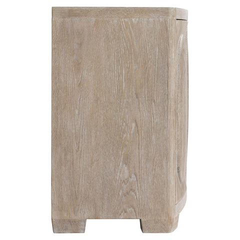 Aventura Washed Oak Buffet Cabinet for Contemporary Spaces