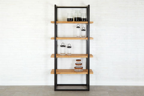 Industrial Modern Powder-coated Bookshelf