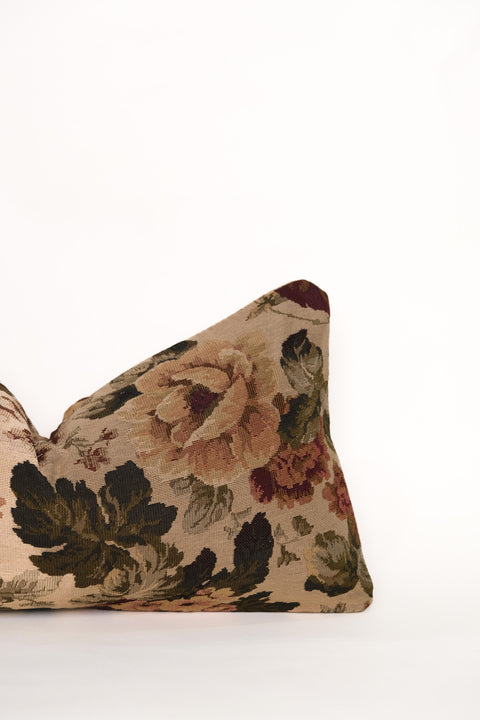 Powered by People Artful Traditionalist Vintage Textured Lumbar Pillow - 12 x 20