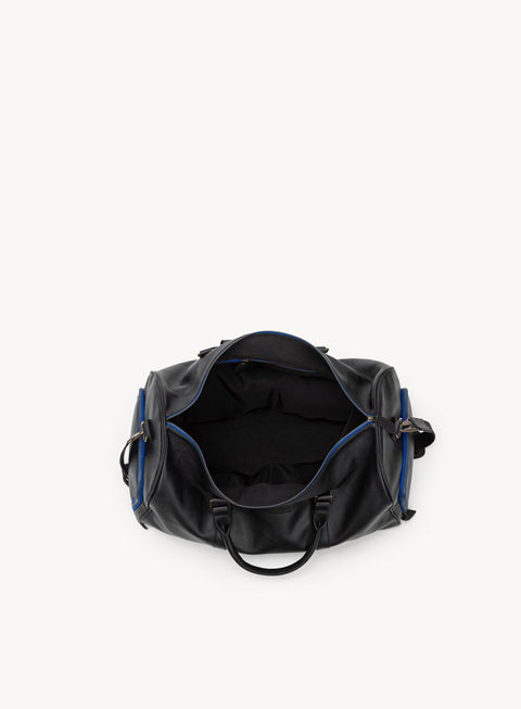 Travel Solid Logo Duffel Bag with Removable Shoulder Strap