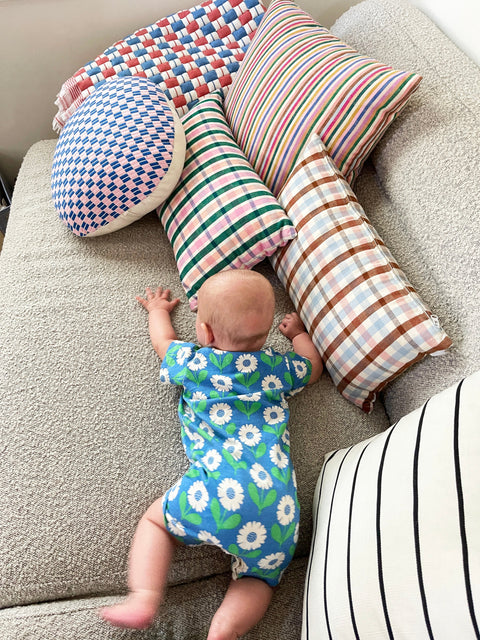 Powered by People Artful Traditionalist Handwoven Textured Lumbar Throw Pillow - 12 x 20 - 20 x 20 - 15 x 20