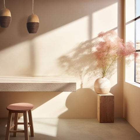 Accent Kir Bohemian Pendant Light with Carving Ceiling Light