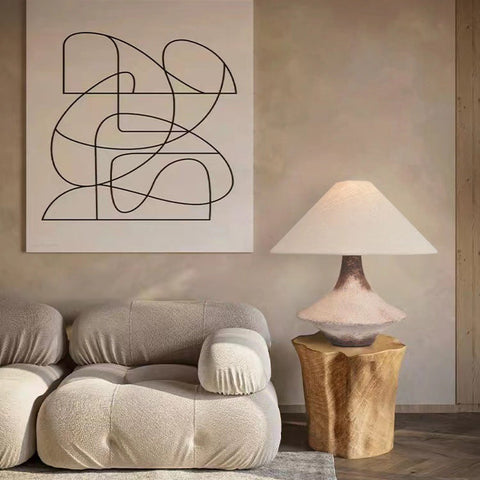 Peter Mushroom Accent Mid Century Table Lamp