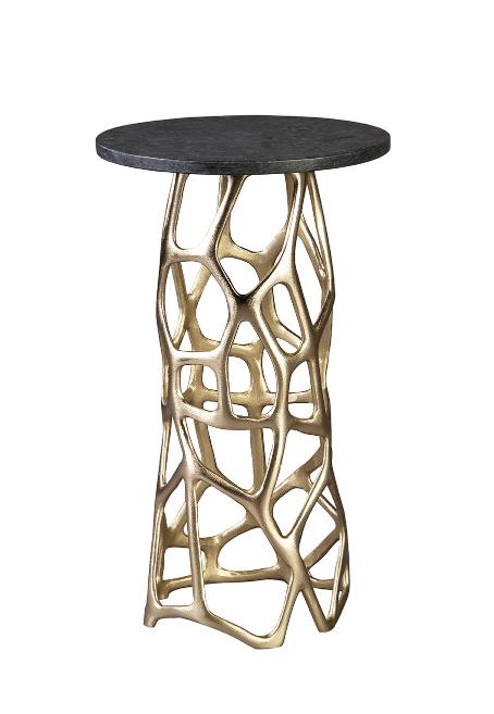 Furniture Classics Clairmont Timeless Minimalist Round End Table