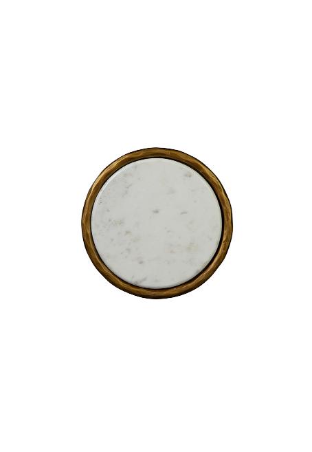 Timeless Minimalist Modern Marble Drink Table