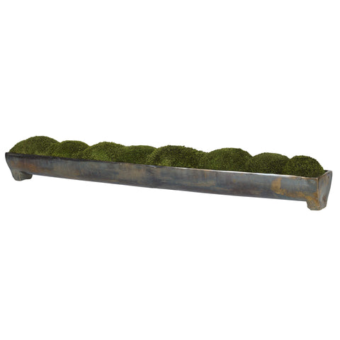 Uttermost Realistic Moss Centerpiece for Contemporary Decor