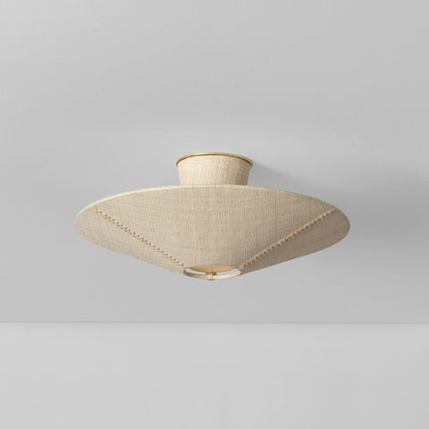 Salisbury Bohemian Conical Semi Flush Mount Ceiling Light