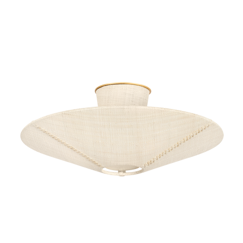 Salisbury Bohemian Conical Semi Flush Mount Ceiling Light