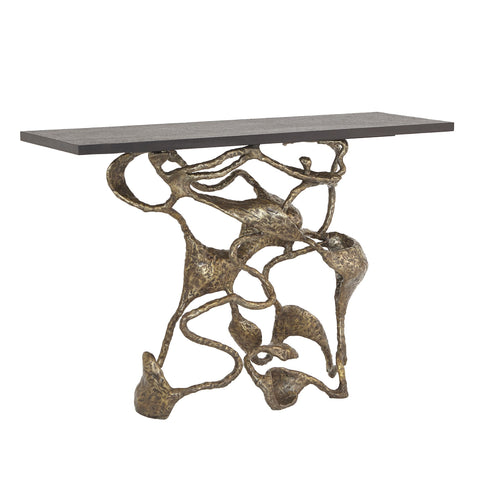 Studio A Drift Timeless Minimalist Modern Freeform Console - 48 W