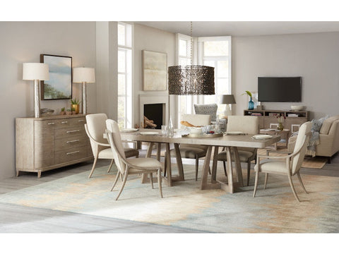 Timeless Minimalist Parsons Oak Dining Side Chair