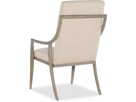 Parsons Timeless Minimalist Upholstered Dining Armchair