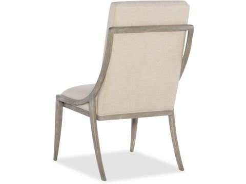 Timeless Minimalist Parsons Oak Dining Side Chair