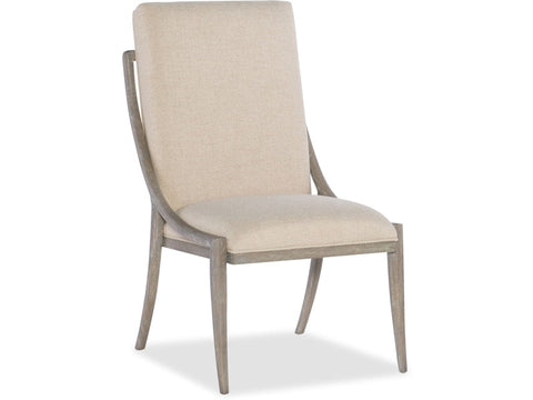 Timeless Minimalist Parsons Oak Dining Side Chair