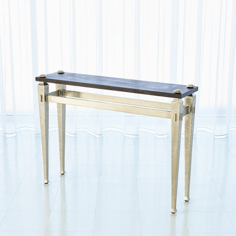 Global Views Timeless Minimalist Roman Modern Entryway Console