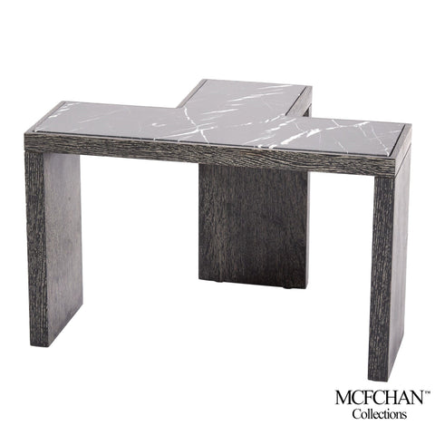 Global Views Timeless Minimalist Freeform Center Table
