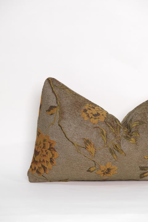 Powered by People Artful Traditionalist Vintage Double Sided Lumbar Throw Pillow - 12 x 20