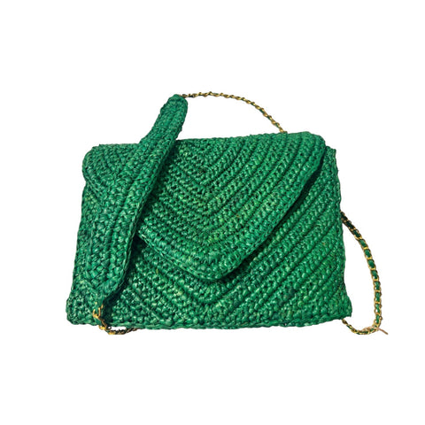 Casual Chevron Handmade Flap Crossbody