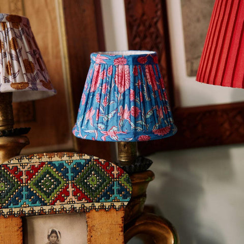 Ella Bohemian Handcrafted Pleated Lamp Shade