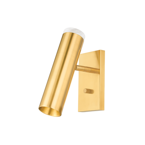 Clark Accent Modern Adjustable Head Sconce Wall Light