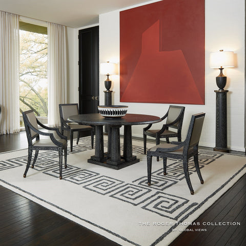 Global Views Timeless Minimalist Tulip Dining Table Modern