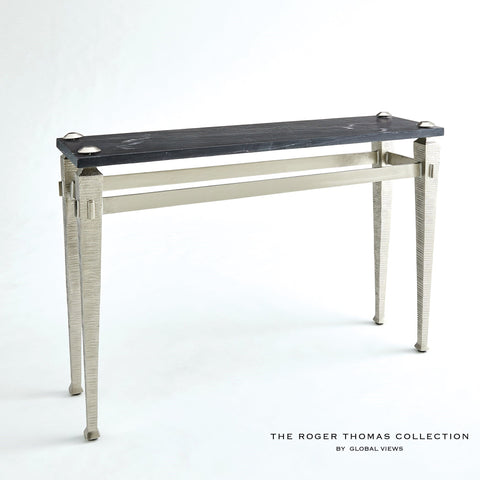 Global Views Timeless Minimalist Roman Modern Entryway Console