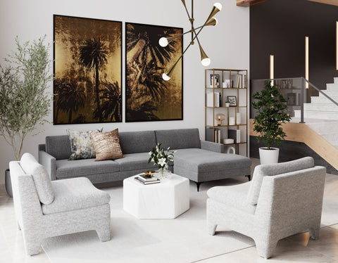 Timeless Minimalist Contemporary Slipper Lounge Chair