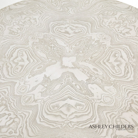 Global Views Timeless Minimalist Round Center Table Modern Accent Table