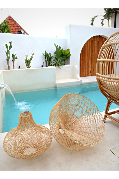 Ambient Bohemian Handcrafted Bell Pendant Light