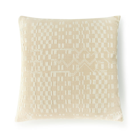 Artful Traditionalist Handwoven Scandinavian Square Pillow Cover
